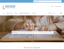 Tablet Screenshot of montessorieducativos.com